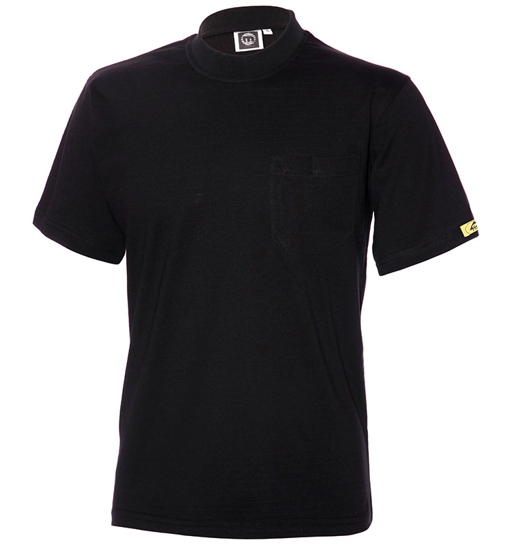 ESD T-Shirt Schwarz
