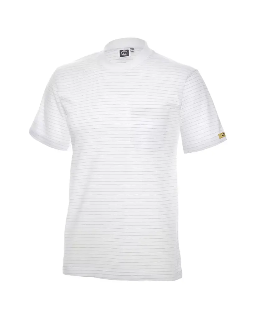 ESD T-Shirt Weiß