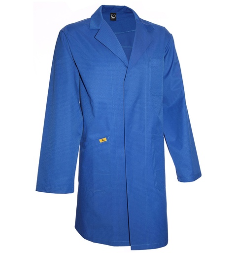ESD Herrenmantel Langarm Kornblau