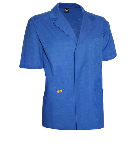 ESD Herrenjacke Kurzarm Kobaltblau