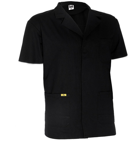 ESD Herrenjacke Kurzarm Schwarz
