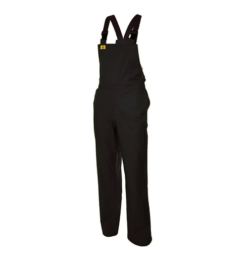 ESD Damen-Latzhose Schwarz